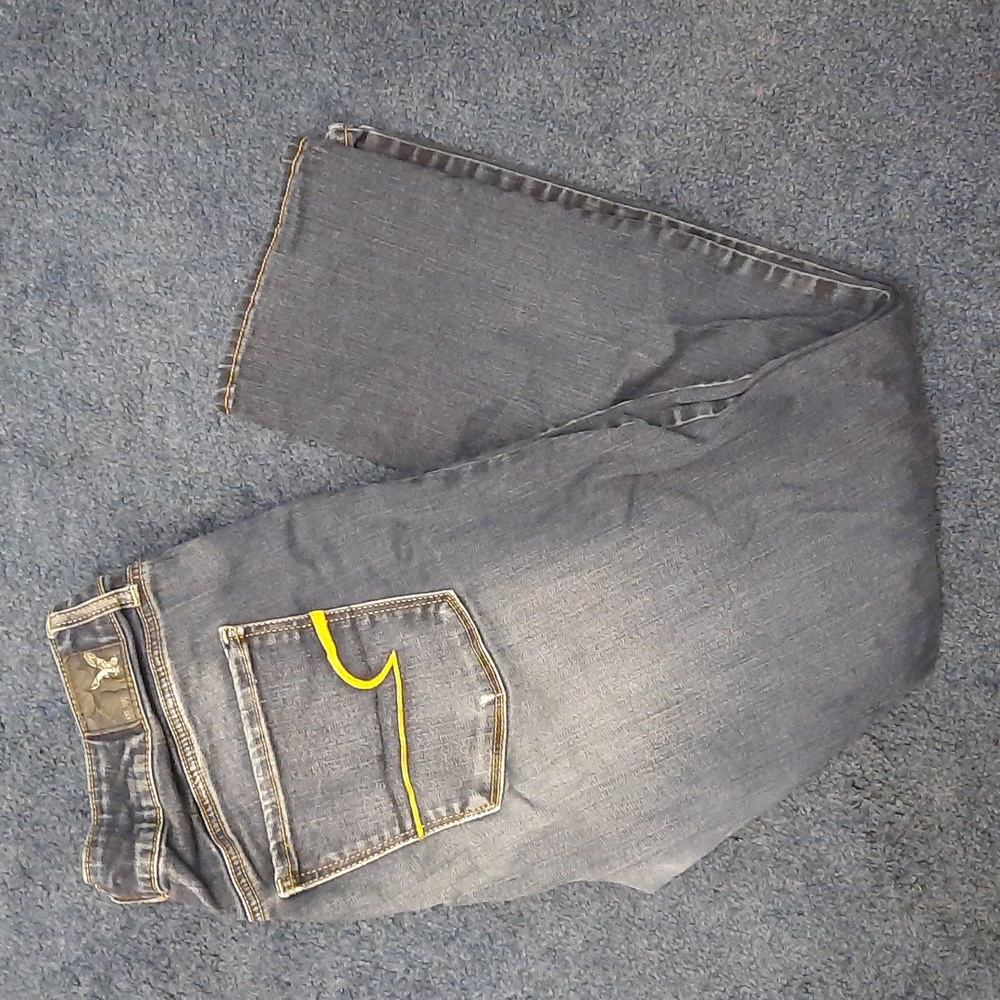 American Eagle 14 SHORT super stretch skinny jeans